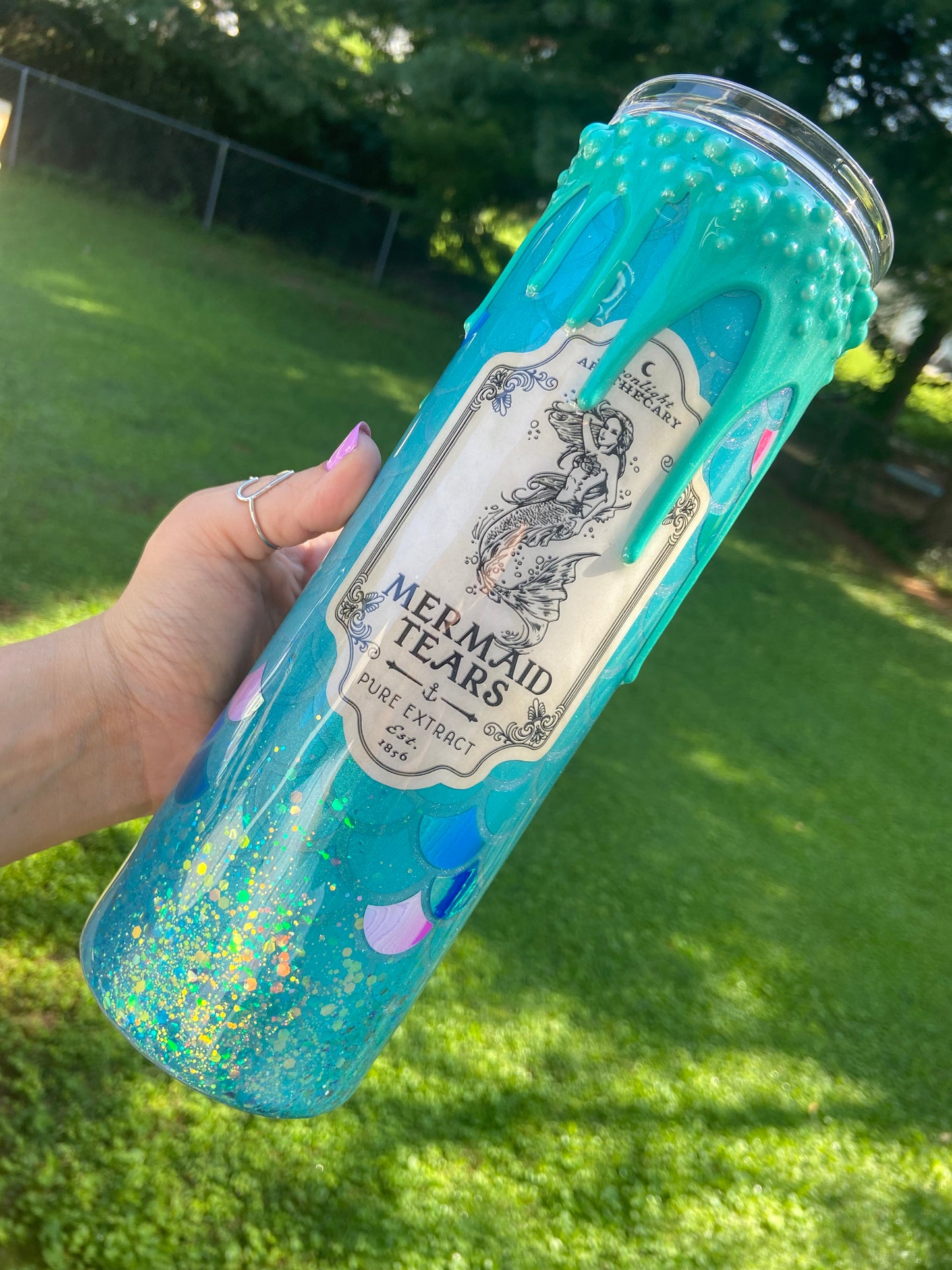 Mermaid Tears tumbler