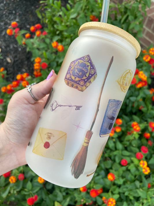 Wizarding World frosted tumbler