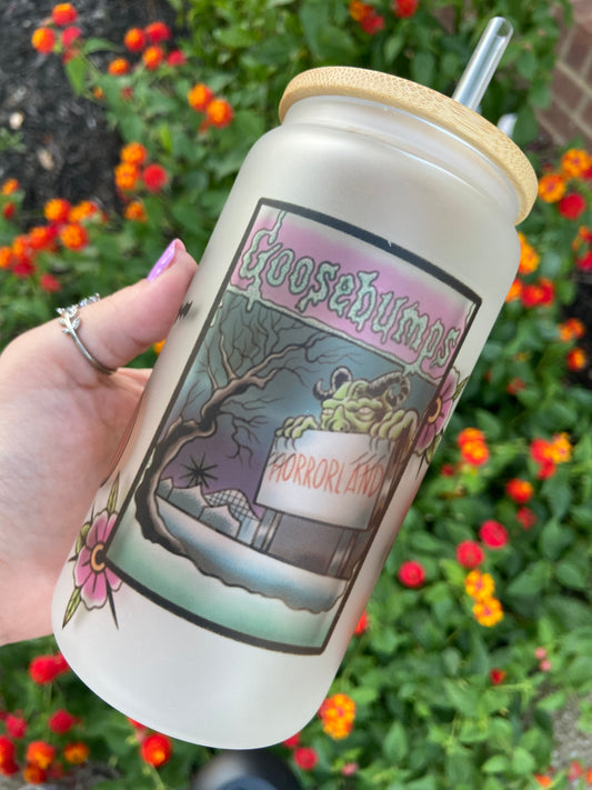 Goosebumps frosted tumbler