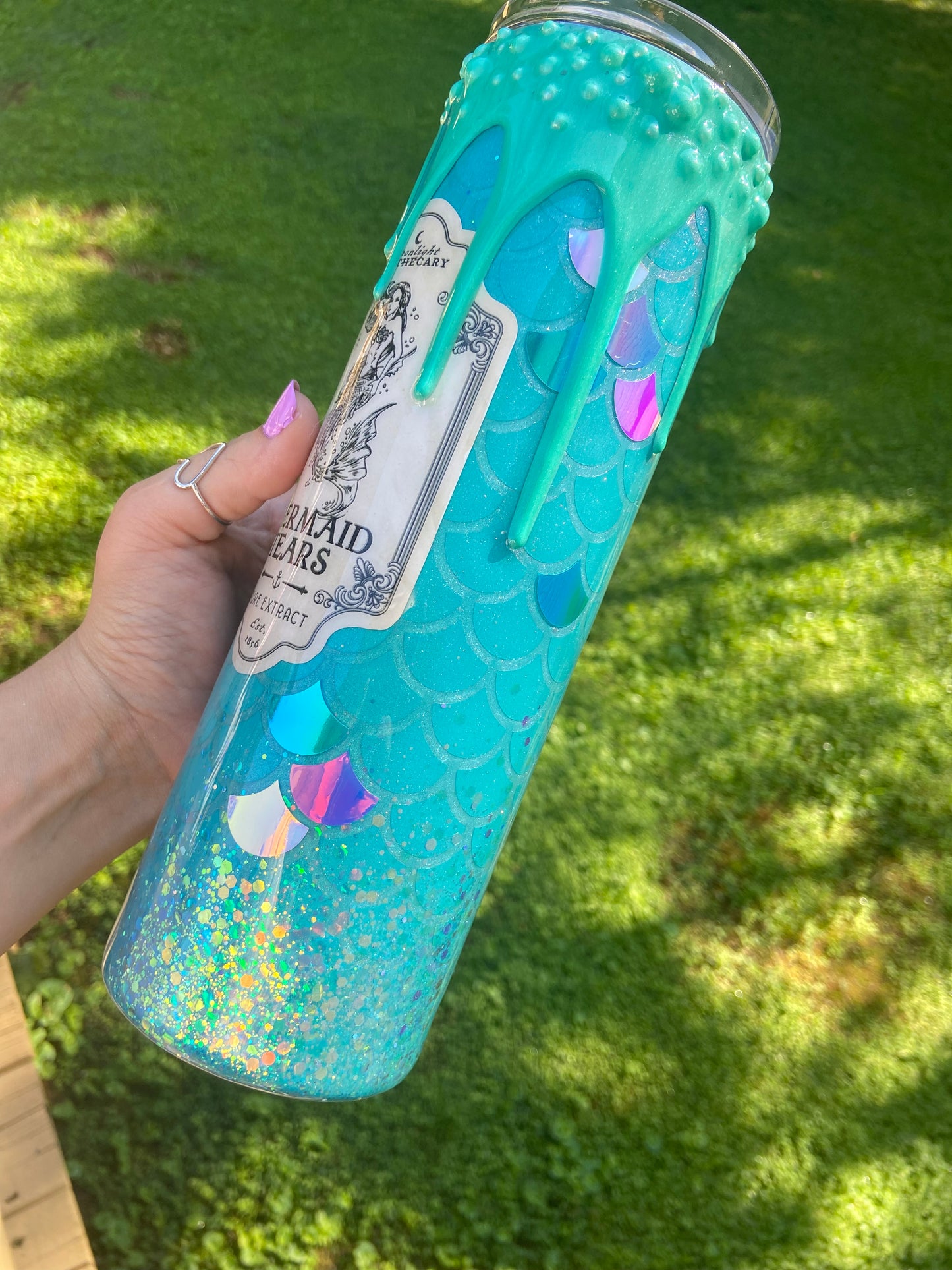 Mermaid Tears tumbler