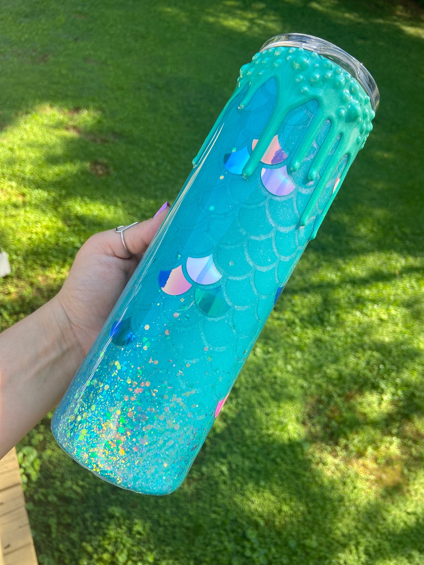 Mermaid Tears tumbler