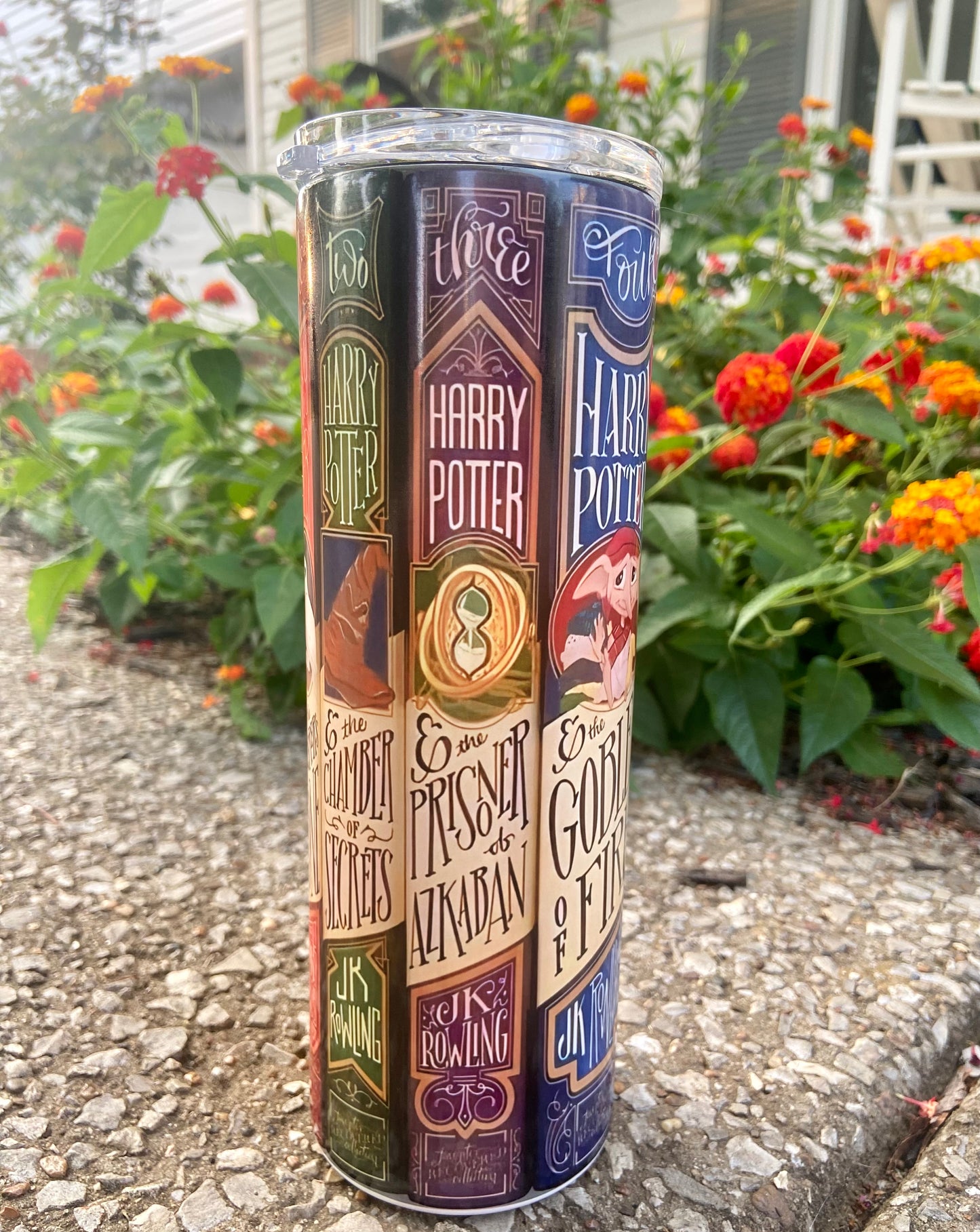 Wizarding World book series tumbler