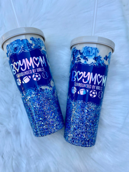 Boymom sports tumbler