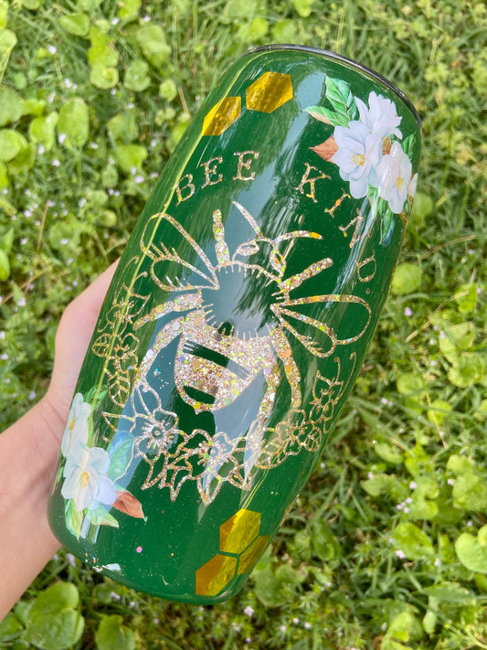 Bee Kind 25oz tumbler