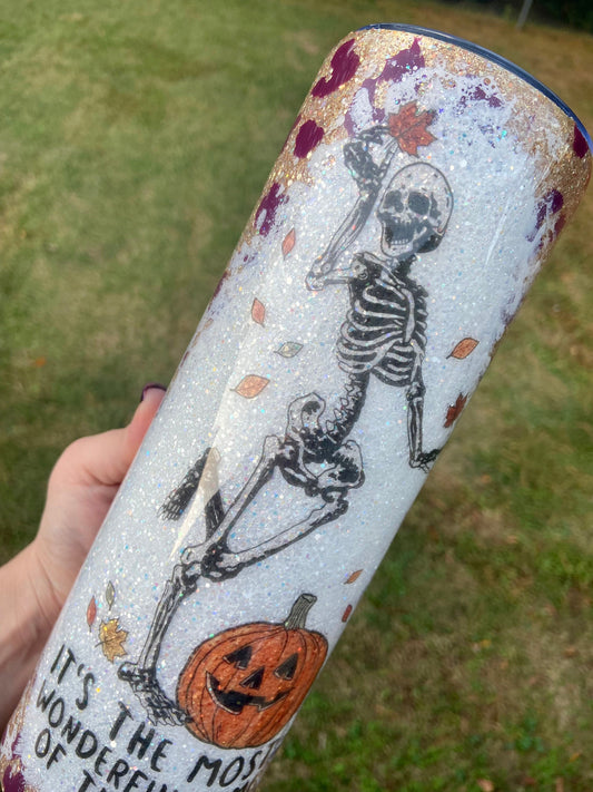 Skeleton tumbler