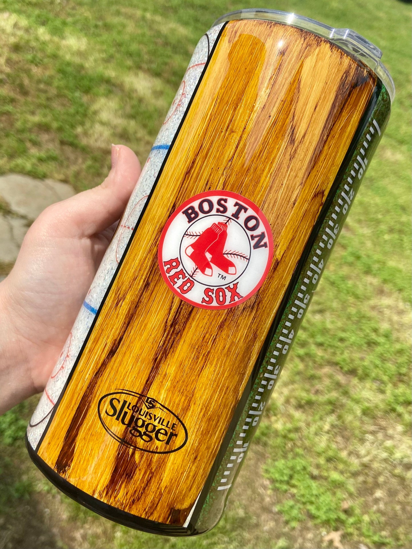 Custom sports teams tumbler