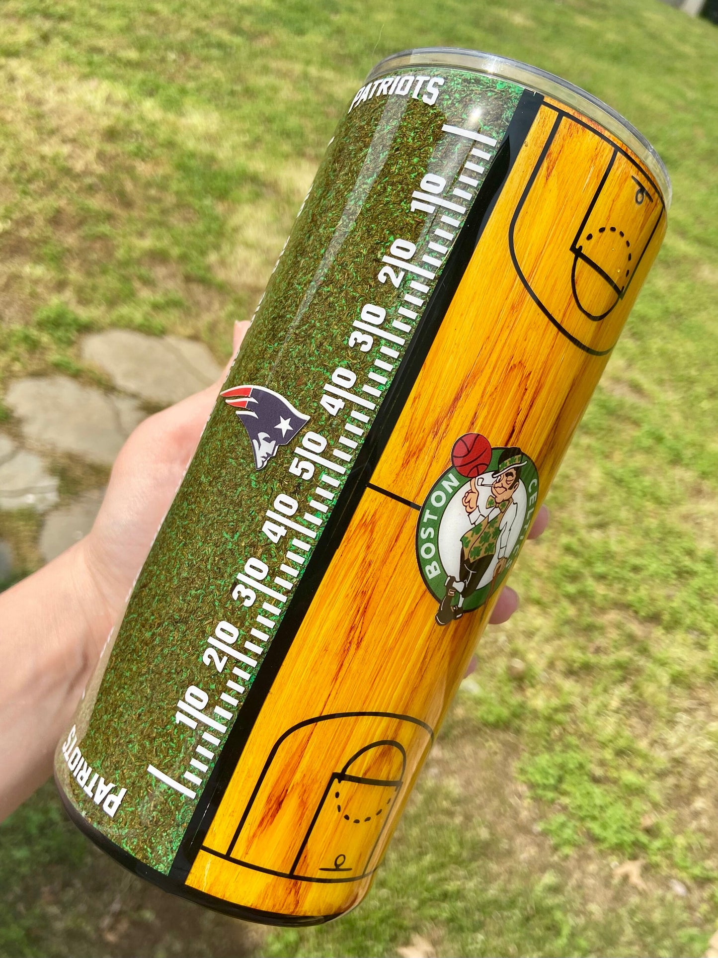 Custom sports teams tumbler